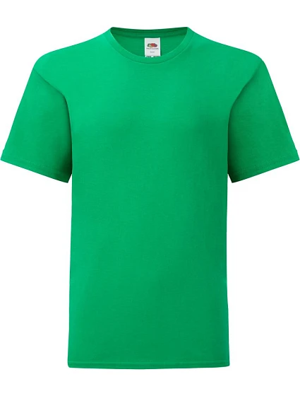 Fruit of the Loom Kids Iconic 150 T Dětské tričko 16.1023 kelly green Fruit of the Loom Kids Iconic 150 T Dětské tričko 16.1023 kelly green