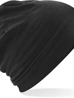 Beechfield B 366 Pletená čepice "Hemsedal" 53.0366 black/black