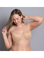 Padded Basic strapless podprsenka s kosticí s výztuží, var. ramínka 5640 desert - RosaFaia Padded Basic strapless podprsenka s kosticí s výztuží, var. ramínka 5640 desert - RosaFaia