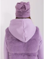 Czapka AT CZ model 18997426 jasny fioletowy - FPrice Czapka AT CZ model 18997426 jasny fioletowy - FPrice