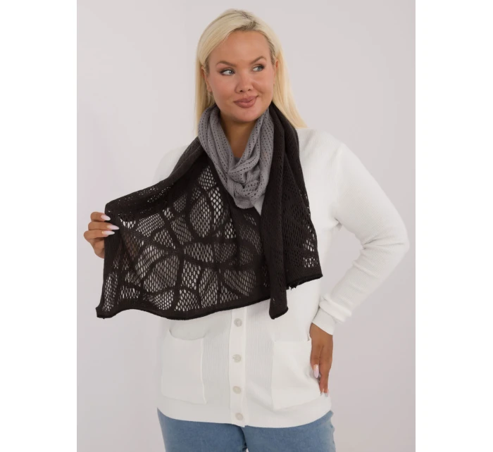 Szalik AT SZ model 20473727 grafitowy - FPrice Szalik AT SZ model 20473727 grafitowy - FPrice