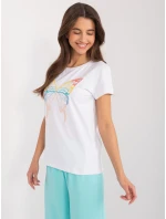 T shirt RV TS model 21338679 biały - FPrice