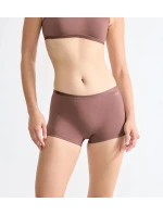 Dámské kalhotky GO Daily Cotton Short 3P - BROWN - sv. hnědé 1141 - SLOGGI Dámské kalhotky GO Daily Cotton Short 3P - BROWN - sv. hnědé 1141 - SLOGGI