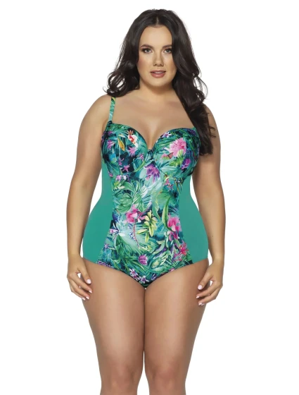 Dámské jednodílné plavky 52 Paradise plus - AVA Dámské jednodílné plavky 52 Paradise plus - AVA