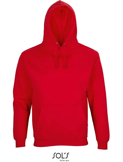 SOL'S Condor Unisex mikina s kapucí 25.3815 bright red SOL'S Condor Unisex mikina s kapucí 25.3815 bright red