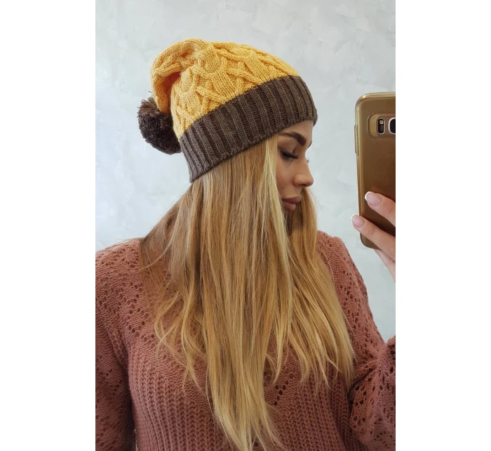 Bibiana fleecová čepice model 18751201 - K-Fashion Bibiana fleecová čepice model 18751201 - K-Fashion