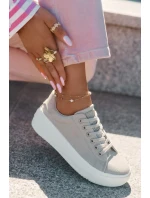 Dámské Textilní Tenisky Na Platformě Big Star model 21693197 Béžové - Big Star Shoes