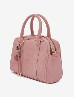 taška Eco semišová s přívěskem Růžová model 22111556 - Flora&Co