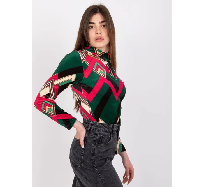 Halenka DHJ BZ 6291 2.32P tmavě zelená