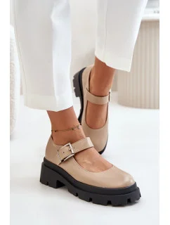 Polobotky 1813 béžové - Step in style