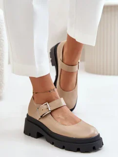 Polobotky 1813 béžové - Step in style