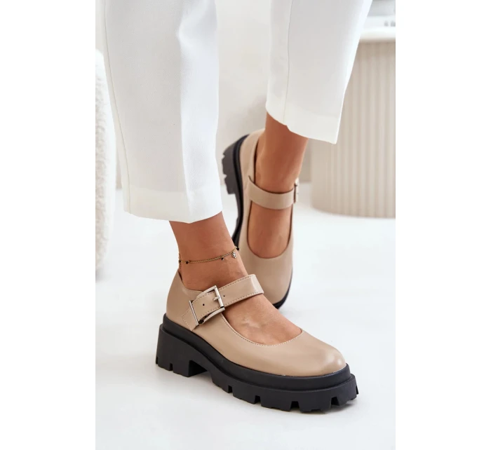 Polobotky model 21099097 béžové Step in style - SWEET SHOES