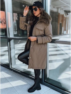 Dámská bunda parka MARBLIS khaki FashionStreet TY3929