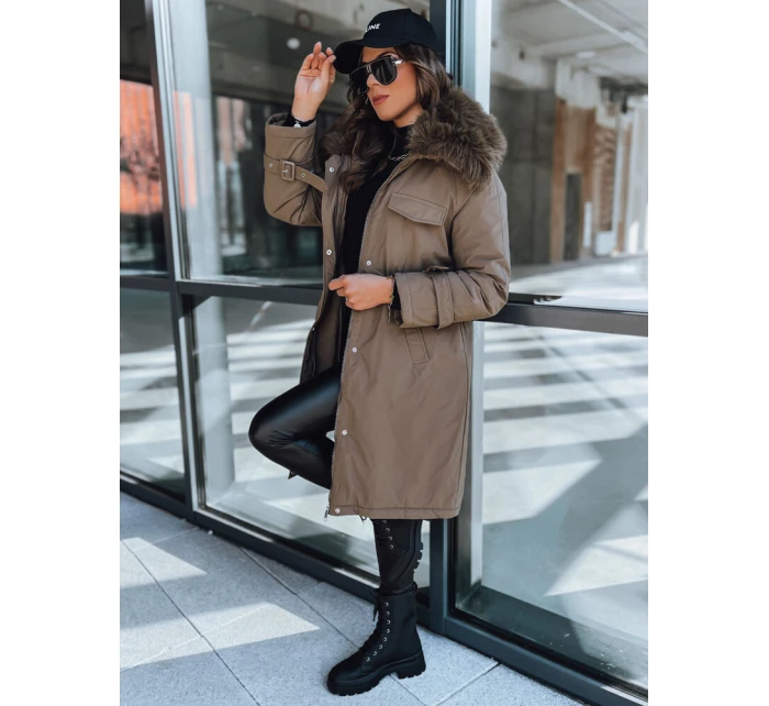 Dámská bunda parka MARBLIS khaki FashionStreet TY3929
