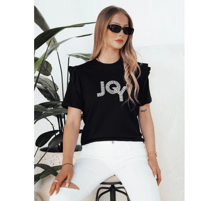 Dámské tričko JOY černé FashionStreet RY2526