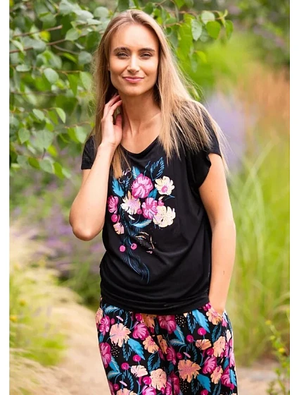 Pyžamo Key LNS 516 A26 cr/r Bamboo M-XL Pyžamo Key LNS 516 A26 cr/r Bamboo M-XL