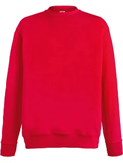 Fruit of the Loom Lightweight Set-In Sweat Pánská mikina 16.2156 red