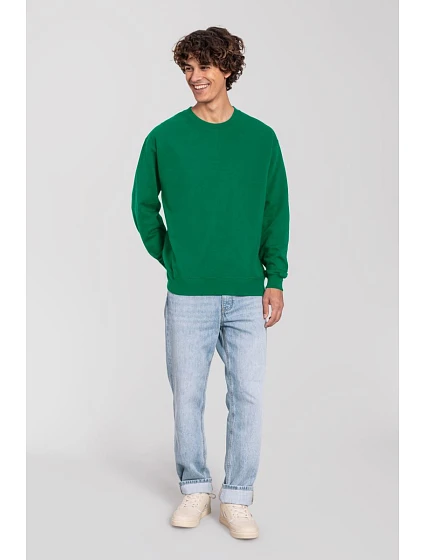 Fruit of the Loom Iconic 250 Set-In Sweat Mikina 16.2292 college green Fruit of the Loom Iconic 250 Set-In Sweat Mikina 16.2292 college green