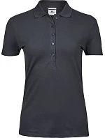 Tee Jays TJ 145 Dámské luxusní těžké strečové piqué polo 18.0145 dark grey