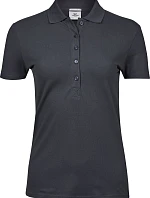 Tee Jays TJ 145 Dámské luxusní těžké strečové piqué polo 18.0145 dark grey
