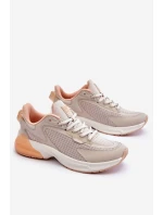 Pohodlné sportovní boty Memory Foam System Big Star model 21611874 Béžove - Big Star Shoes Pohodlné sportovní boty Memory Foam System Big Star model 21611874 Béžove - Big Star Shoes