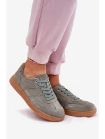 Dámské Nízké Sněhule Z Semiše Zelené model 21691166 - EVENTO