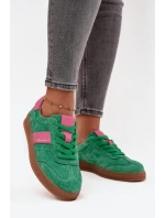Semišové dámské tenisky Vinceza 79576 zelené Semišové dámské tenisky Vinceza 79576 zelené