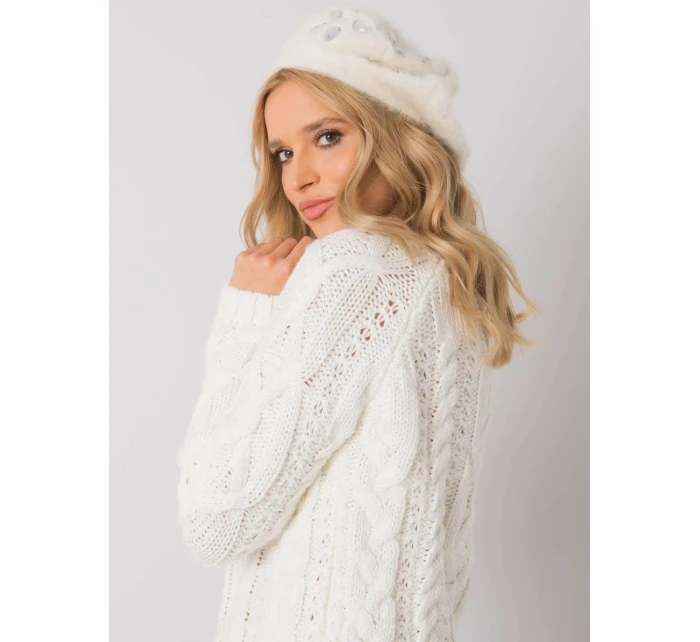 Čepice AT CZ BF38834 1 ecru Čepice AT CZ BF38834 1 ecru