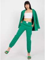 DHJ SP 15832 kalhoty.64 tmavě zelená