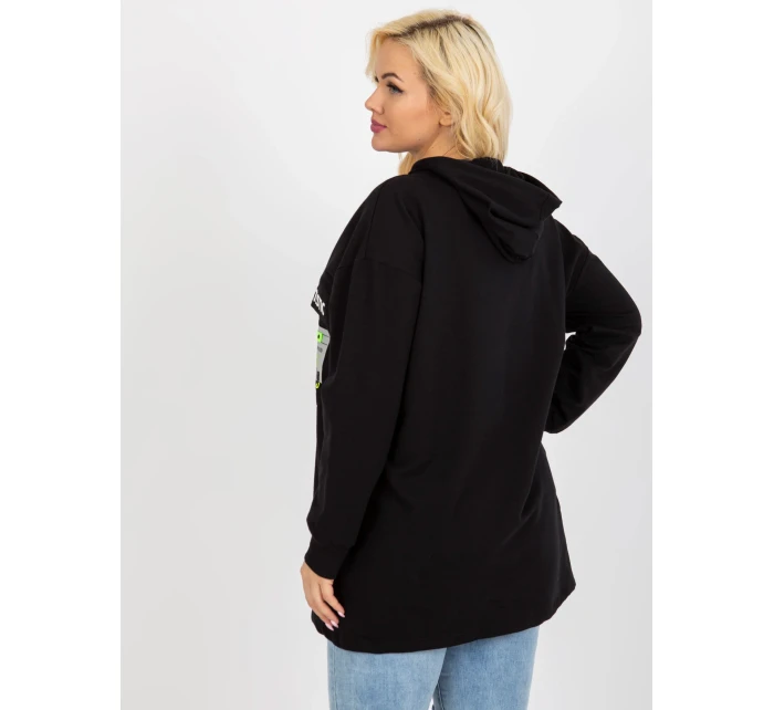 Mikina RV BL model 18372306 černá - FPrice Mikina RV BL model 18372306 černá - FPrice