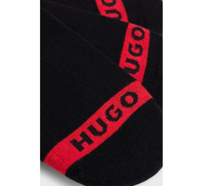HUGO 3P LC dlouhé ponožky černé (50514916-001)