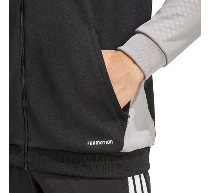 Pánská mikina adidas Tiro 26 Competition Training černá, šedá a bílá JX4260 panské