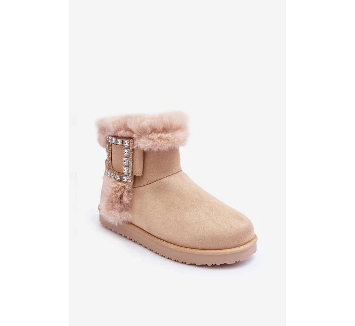 Ocílené Sněhule s Klíčkem Bežové  Dulca