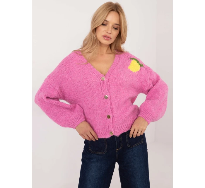 Jumper MI SW 2108.92 růžový Jumper MI SW 2108.92 růžový