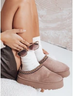 Dámské sněhule s vyšívaným béžové Dstreet model 21993271 - FashionStreet