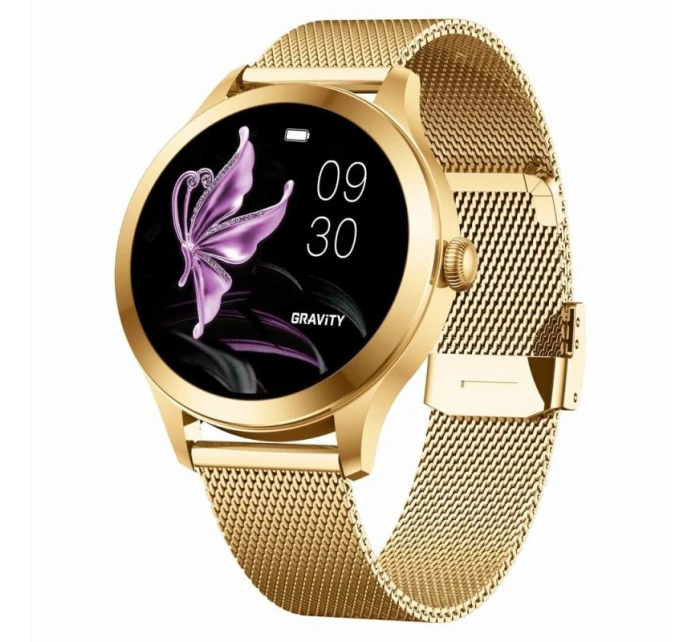 Chytré hodinky Gravity Pink Gold 2 Stripes GT25-1 PRO Chytré hodinky Gravity Pink Gold 2 Stripes GT25-1 PRO