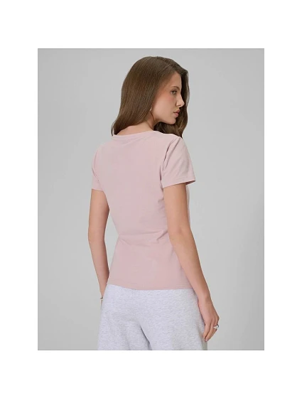 Dámské hladké tričko slim model 22171787 dámské - 4F