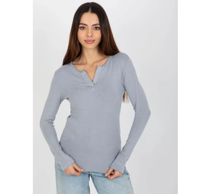 Dámská halenka EM BZ 784.33P šedá - FPrice