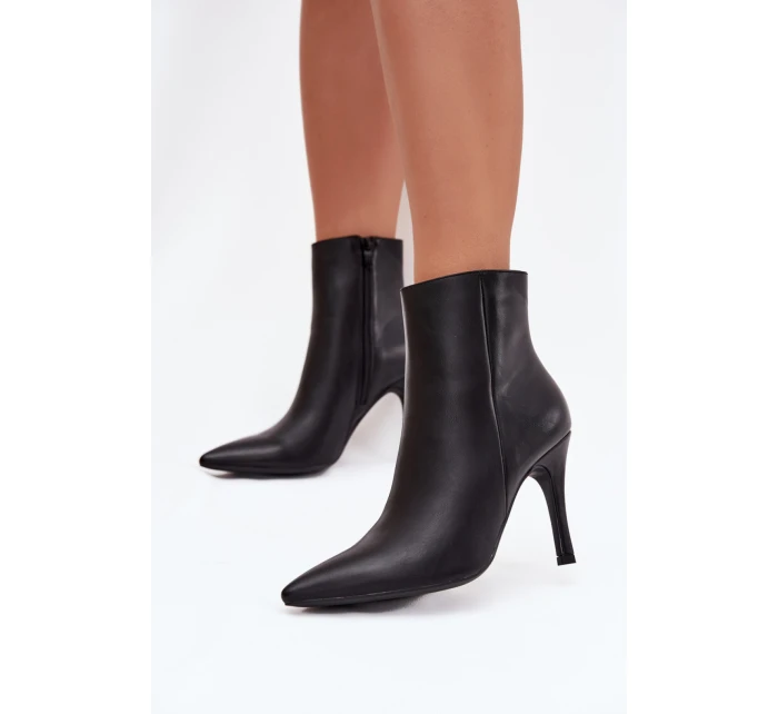 Boty na podpatku  model 217792 Step in style