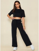 Dámské tepláky VIBEBEX v jedné velikosti černé FashionStreet UY2291