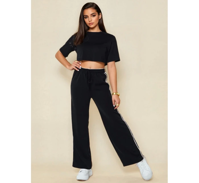 Dámské tepláky VIBEBEX v jedné velikosti černé FashionStreet UY2291