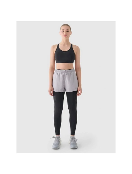Dámské rychleschnoucí běžecké šortky model 21907330 dámské - 4F Dámské rychleschnoucí běžecké šortky model 21907330 dámské - 4F