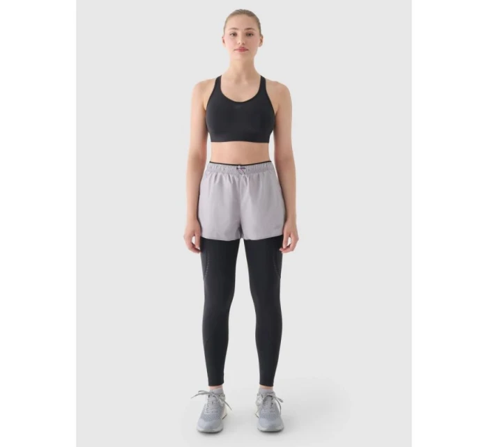 Dámské rychleschnoucí běžecké šortky model 21907330 dámské - 4F Dámské rychleschnoucí běžecké šortky model 21907330 dámské - 4F