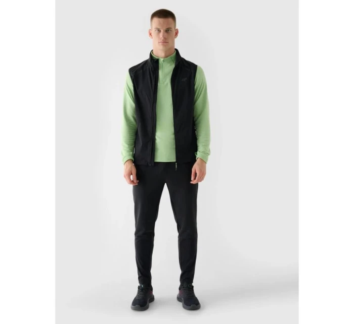 Pánské ultralehké běžecké tričko bez rukávů 4F 4FRAW24TVJAM213-20S