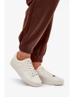 Dámské tenisky z ECO kůže Big Star – béžové Dámské tenisky z ECO kůže Big Star – béžové