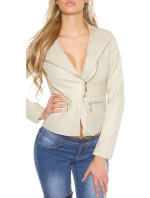 Sexy KouCla leatherlook jacket model 19588374 Zip - Style fashion