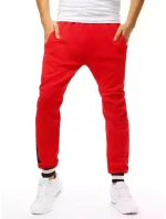 Pánské tepláky červené model 21963748 - Dstreet Pánské tepláky červené model 21963748 - Dstreet