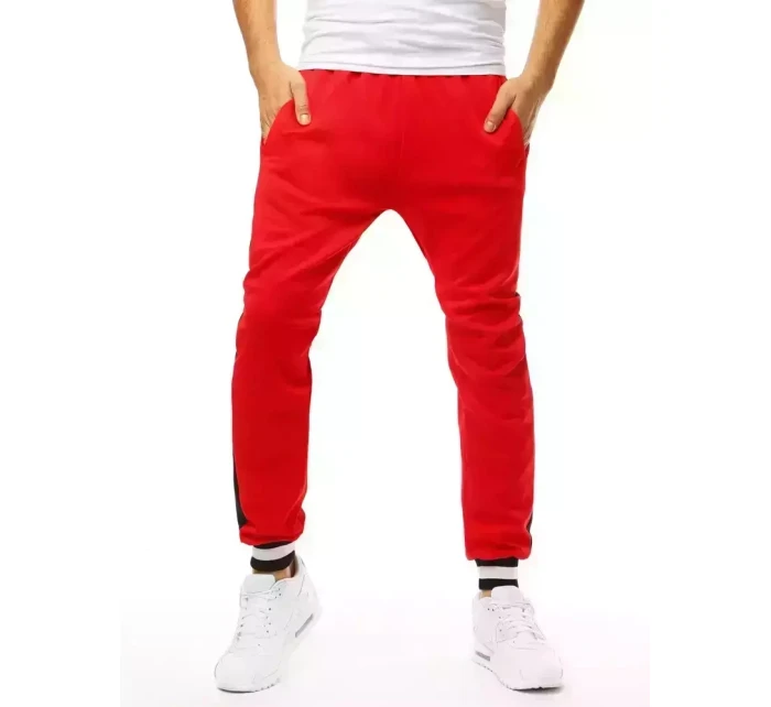 Pánské tepláky červené model 21963748 - Dstreet Pánské tepláky červené model 21963748 - Dstreet