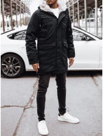 Pánská zimní bunda černá Dstreet TX4594 Pánská zimní bunda černá Dstreet TX4594