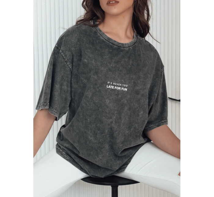 Dámské tričko graphite Dstreet model 21977341 - FashionStreet Dámské tričko graphite Dstreet model 21977341 - FashionStreet